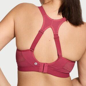 Victorias Secret incredible plunge sports bra 36b deep rose